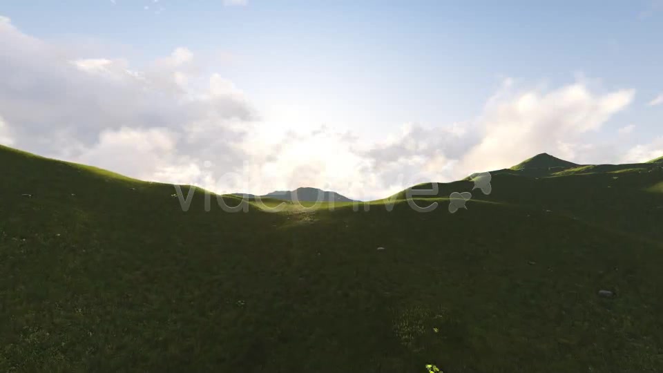 Fly Over Hills During Sunrise Videohive 7688993 Motion Graphics Image 3
