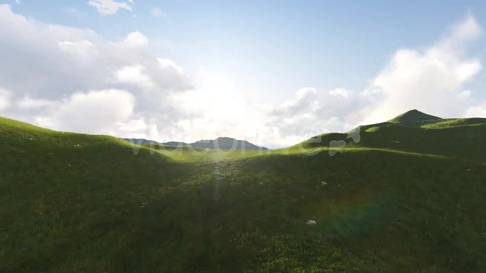 Fly Over Hills During Sunrise Videohive 7688993 Motion Graphics Image 4