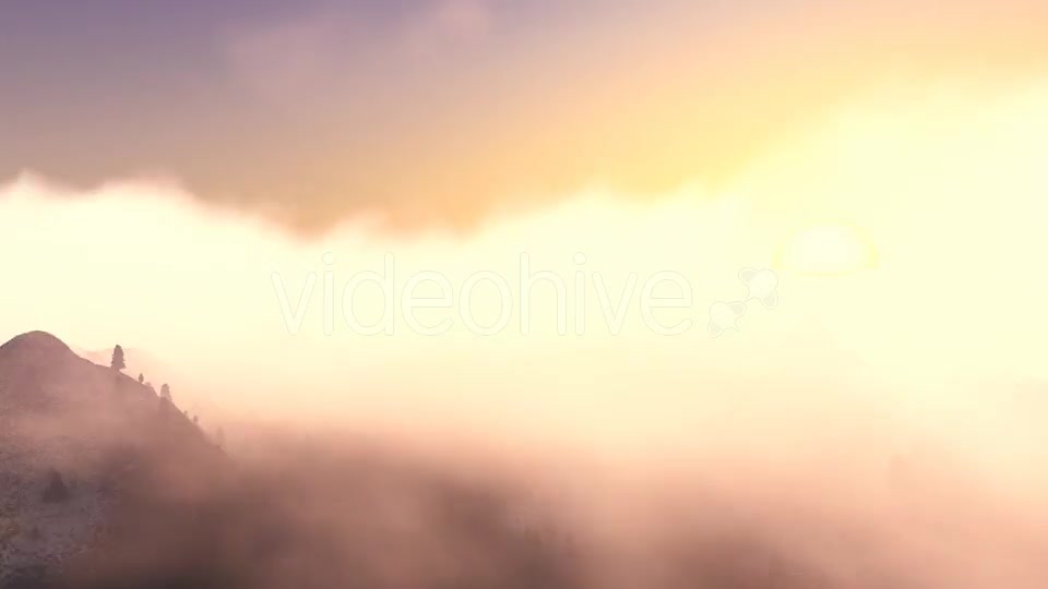 Fly over Mountains During Sunset v2 Videohive 13228467 Motion Graphics Image 11