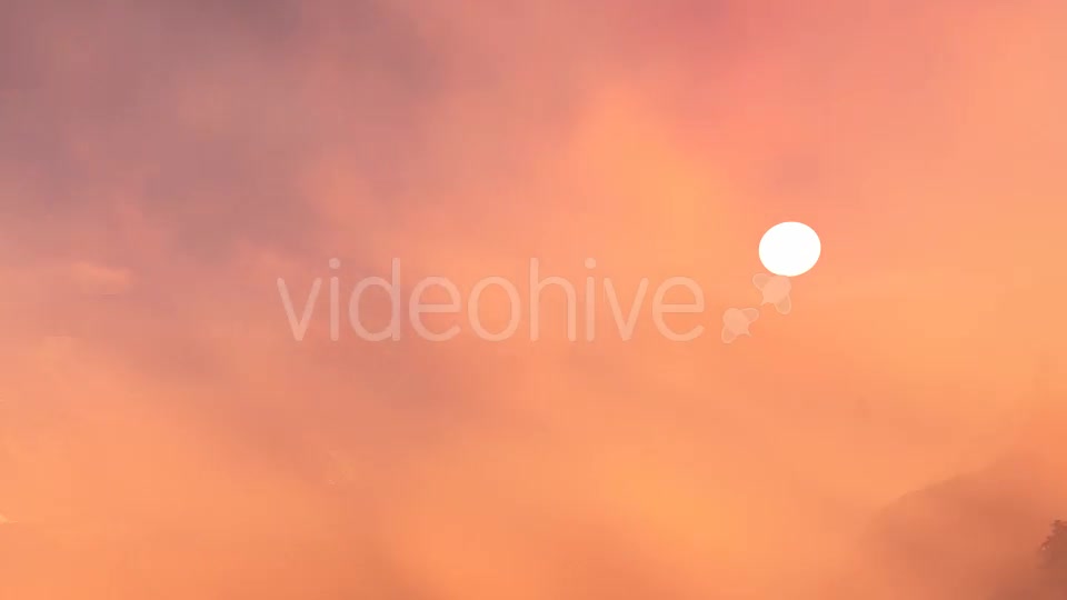 Fly Over Mountains During Sunset V3 Videohive 13337704 Motion Graphics Image 4