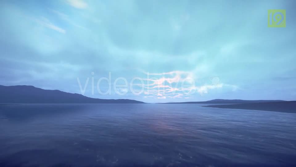 Fly Over Sea 2 Videohive 19877400 Motion Graphics Image 1