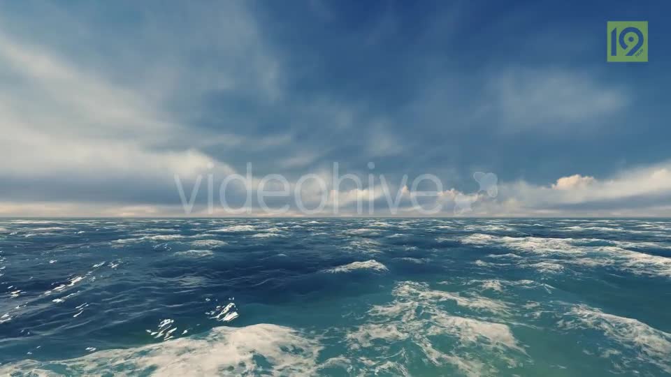 Fly Over Sea 3 Videohive 19956000 Motion Graphics Image 1