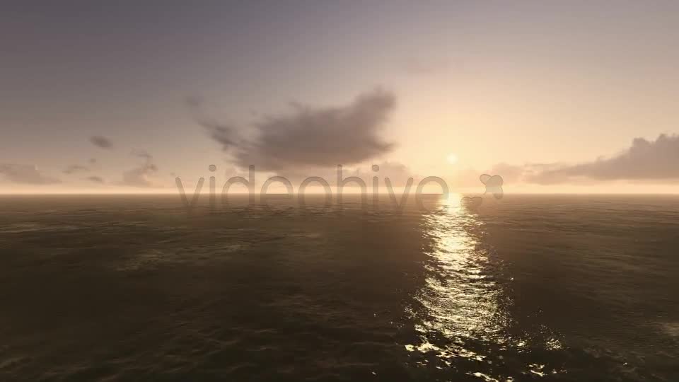 Fly Over Sea During Sunset Videohive 7736593 Motion Graphics Image 11