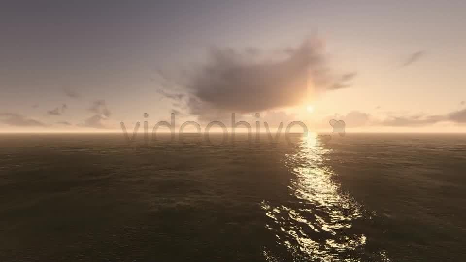 Fly Over Sea During Sunset Videohive 7736593 Motion Graphics Image 13