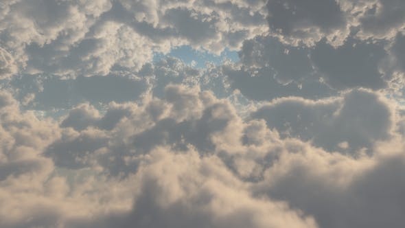 Fly Through Clouds - Videohive 16504235 Download
