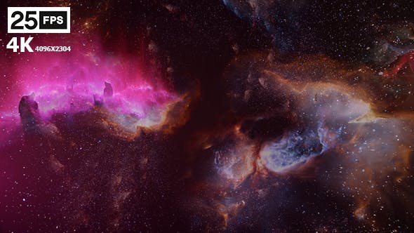 Fly Through In Galaxy 4k - Videohive 21305135 Download