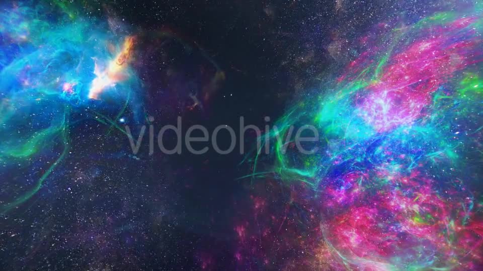 Fly Through In Space 4K Videohive 21443008 Motion Graphics Image 1