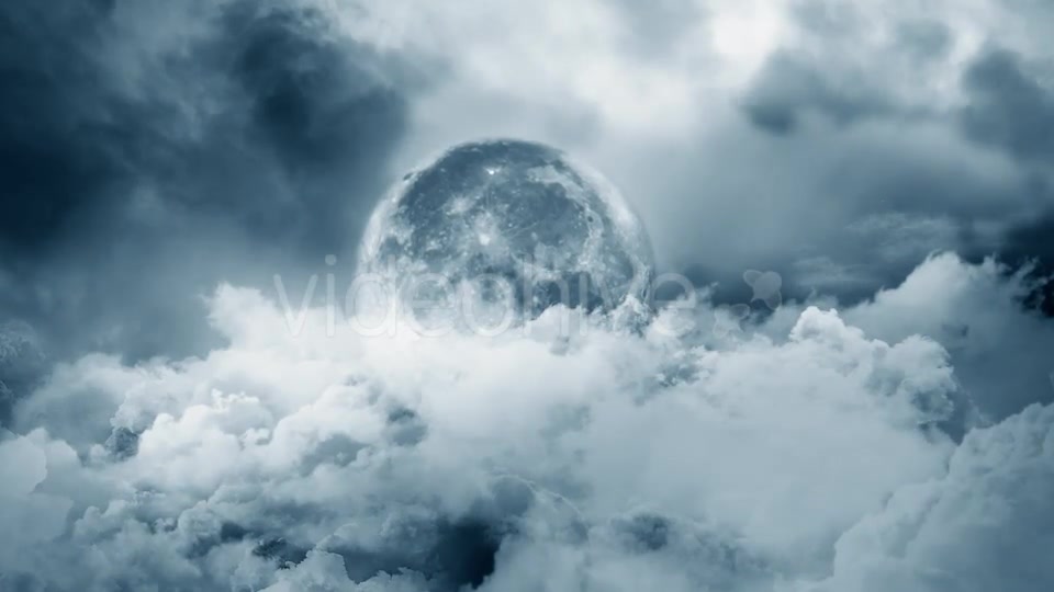 Fly through the Clouds to Moon Videohive 19894877 Motion Graphics Image 3