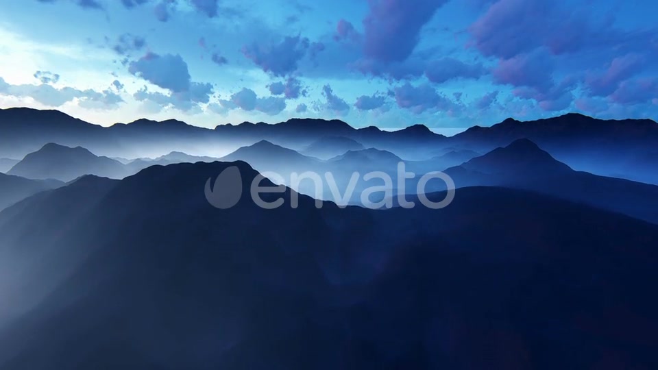 Flying Above Mountains Videohive 23571532 Motion Graphics Image 10