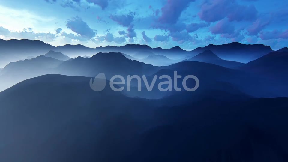 Flying Above Mountains Videohive 23571532 Motion Graphics Image 2