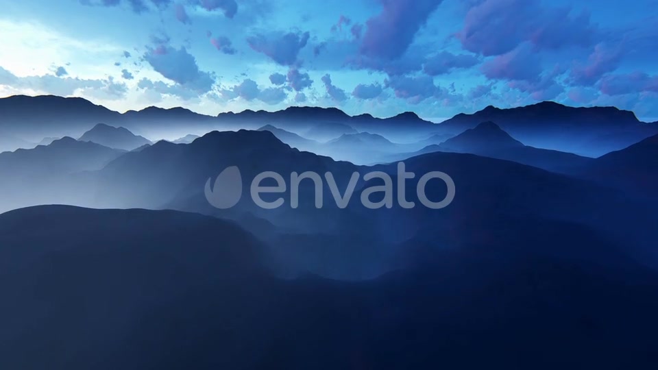 Flying Above Mountains Videohive 23571532 Motion Graphics Image 5