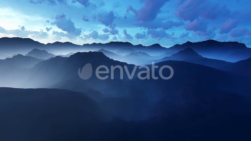Flying Above Mountains Videohive 23571532 Motion Graphics Image 6