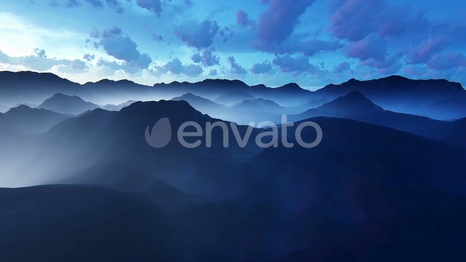 Flying Above Mountains Videohive 23571532 Motion Graphics Image 7
