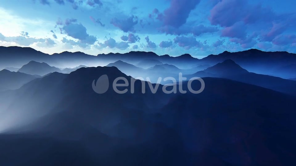Flying Above Mountains Videohive 23571532 Motion Graphics Image 8