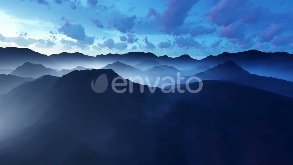 Flying Above Mountains Videohive 23571532 Motion Graphics Image 9