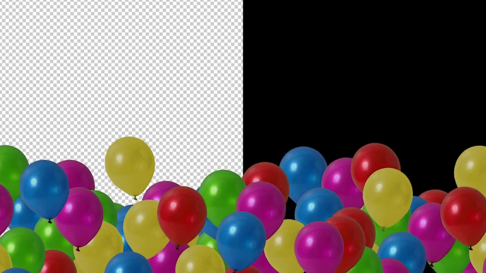 Flying Balloons Transition Videohive 19310460 Motion Graphics Image 3