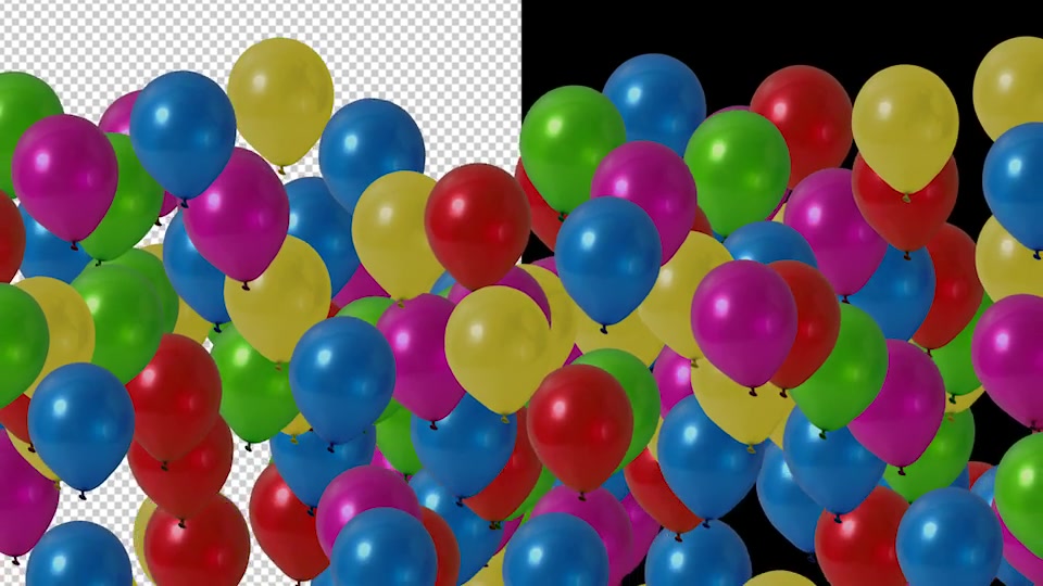 Flying Balloons Transition Videohive 19310460 Motion Graphics Image 5