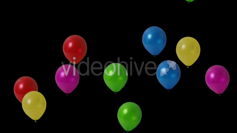 Flying Balloons Videohive 19336012 Motion Graphics Image 5