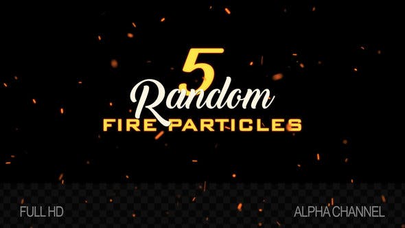 Flying Fire Particles - Download Videohive 21959820