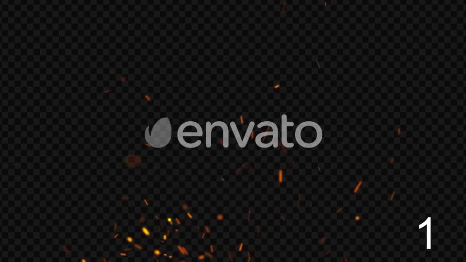 Flying Fire Sparks Videohive 22920867 Motion Graphics Image 1