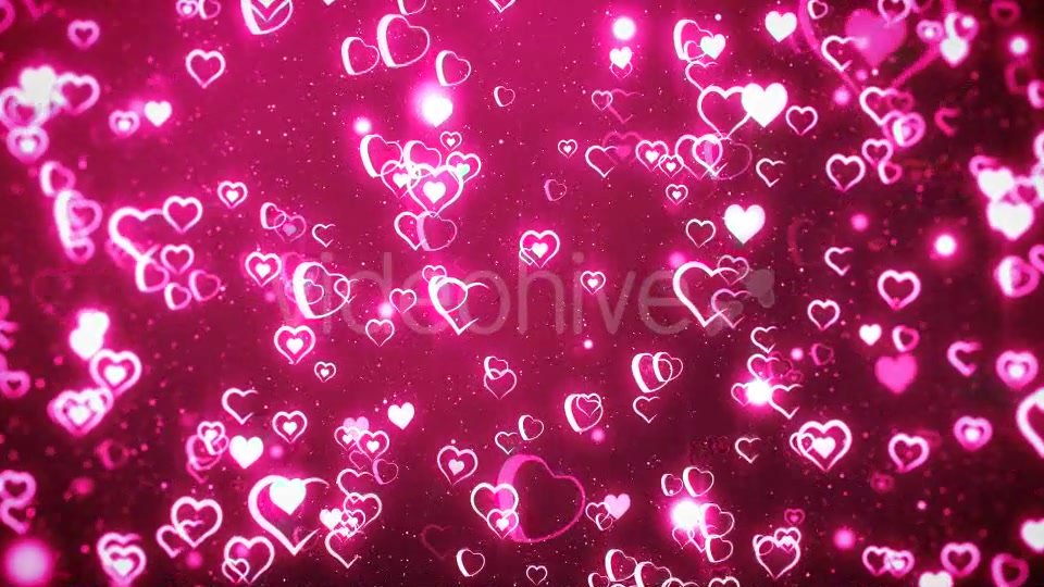 Flying Hearts Background Videohive 16827242 Motion Graphics Image 4