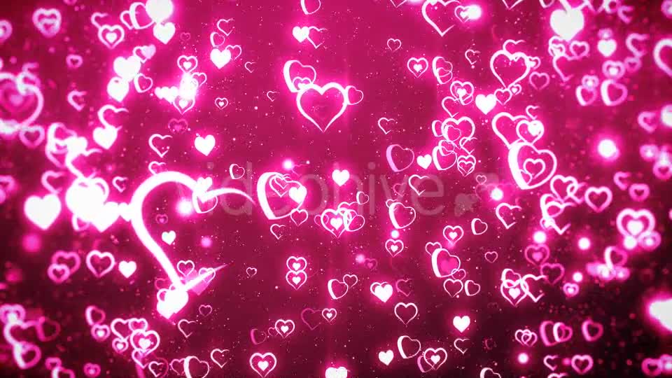 Flying Hearts Background Videohive 16827242 Motion Graphics Image 7