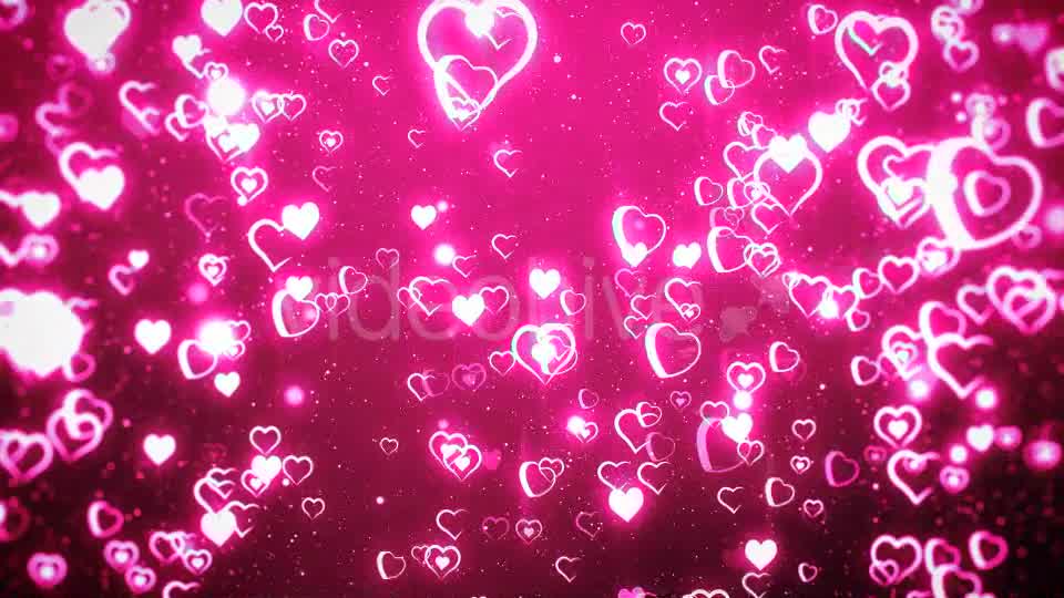 Flying Hearts Background Videohive 16827242 Motion Graphics Image 8