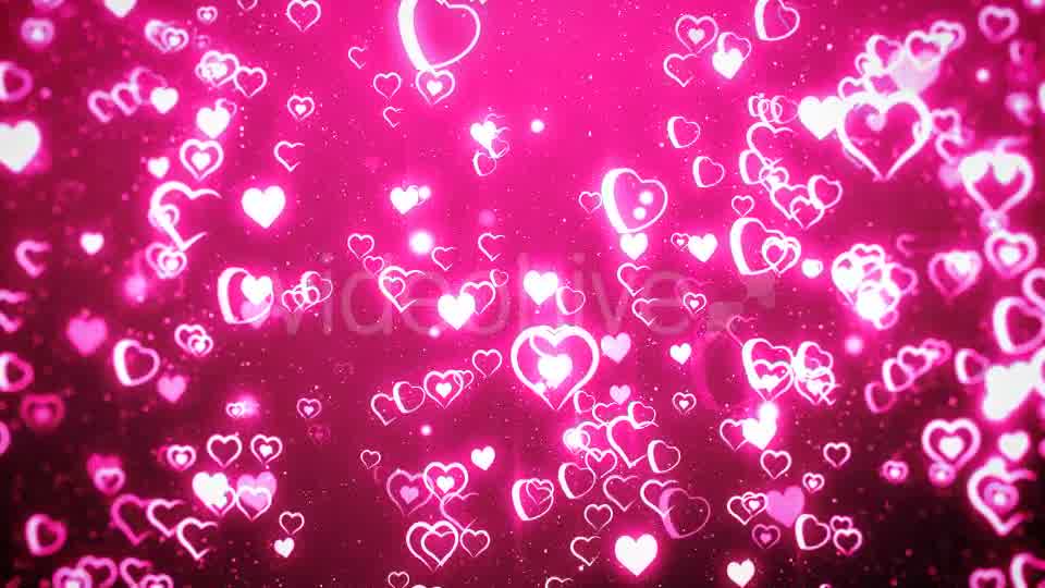 Flying Hearts Background Videohive 16827242 Motion Graphics Image 9