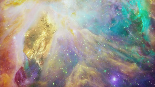 Flying in a Colorful Space Abstraction - 19238740 Download Videohive