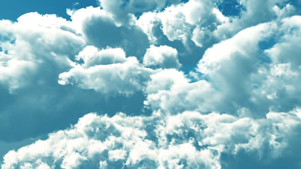 Flying In Clouds Daylight - Videohive Download 9639750