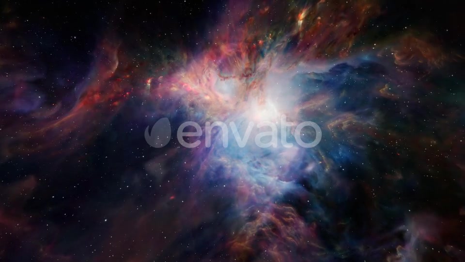 Flying In Orion Nebula 4K Videohive 21645615 Motion Graphics Image 2