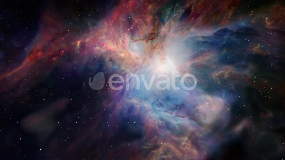 Flying In Orion Nebula 4K Videohive 21645615 Motion Graphics Image 5