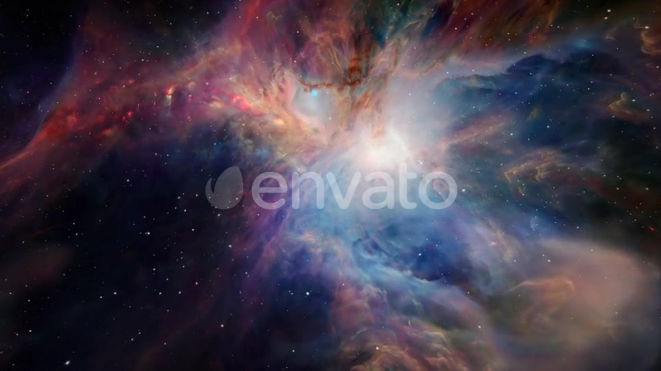 Flying In Orion Nebula 4K Videohive 21645615 Motion Graphics Image 6