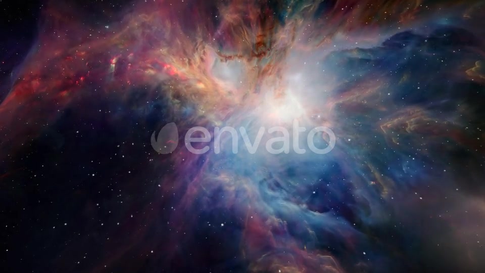 Flying In Orion Nebula 4K Videohive 21645615 Motion Graphics Image 7