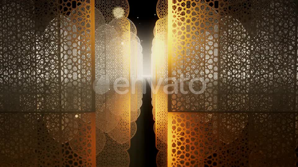 Flying In Pattern Ramadan Kareem 03 HD Videohive 23881629 Motion Graphics Image 1
