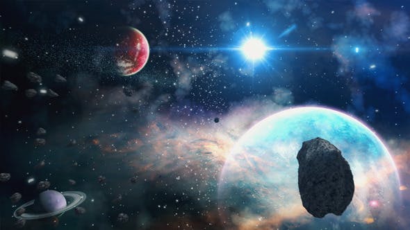 Flying in Space - Videohive Download 7859051