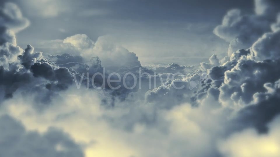 Flying in the Blue Clouds Videohive 10146026 Motion Graphics Image 3