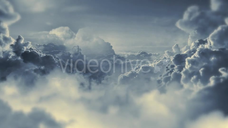 Flying in the Blue Clouds Videohive 10146026 Motion Graphics Image 4