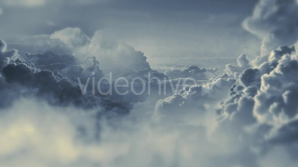 Flying in the Blue Clouds Videohive 10146026 Motion Graphics Image 8
