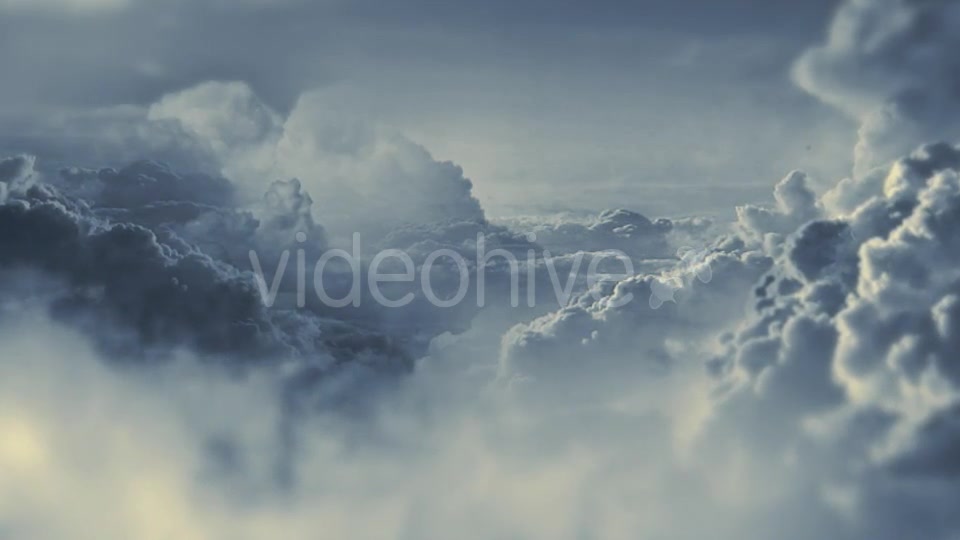Flying in the Blue Clouds Videohive 10146026 Motion Graphics Image 9