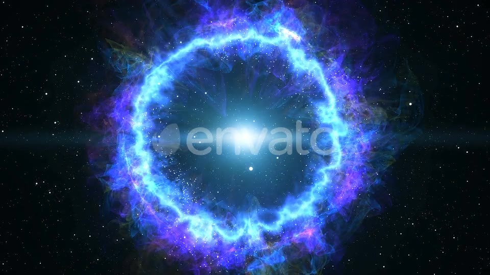 Flying Into Blue Planetary Nebula Videohive 22653738 Motion Graphics Image 2