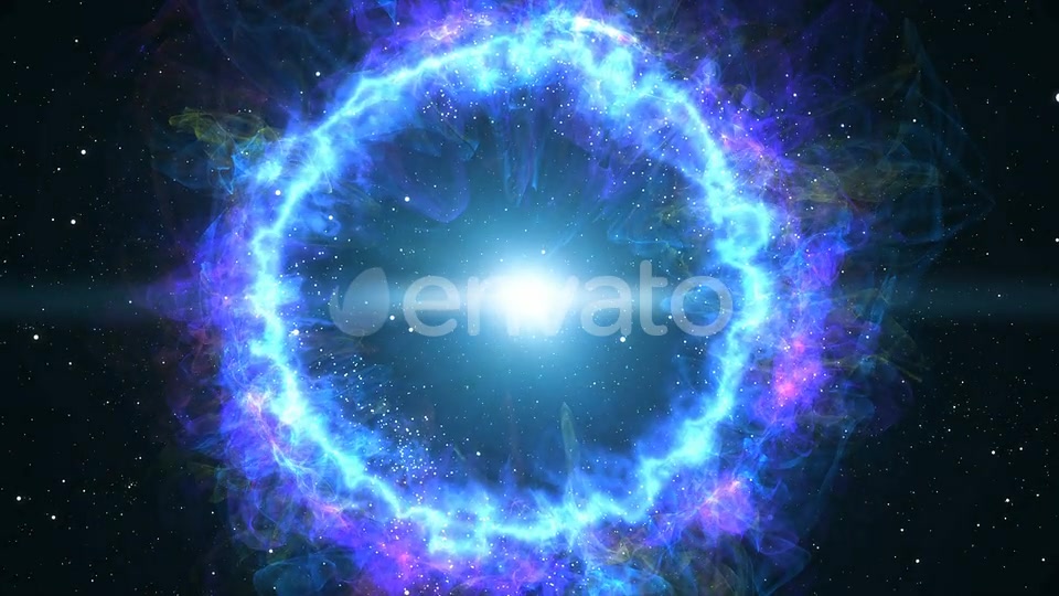Flying Into Blue Planetary Nebula Videohive 22653738 Motion Graphics Image 3
