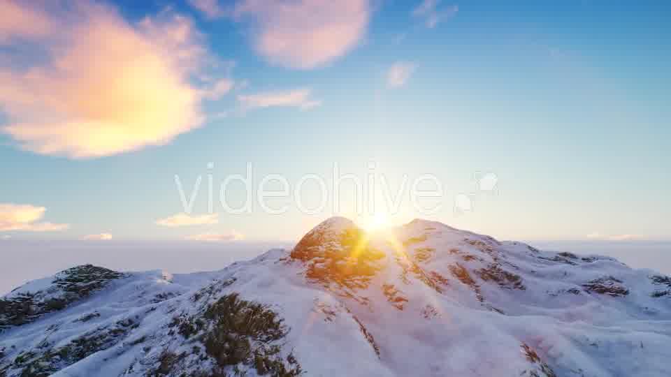 Flying on Snow Mountain Videohive 19111479 Motion Graphics Image 10
