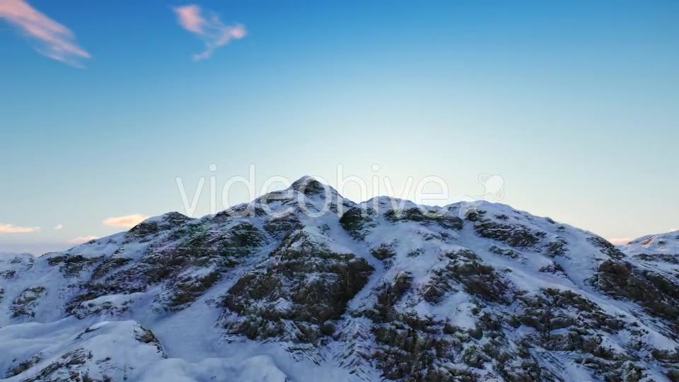 Flying on Snow Mountain Videohive 19111479 Motion Graphics Image 6