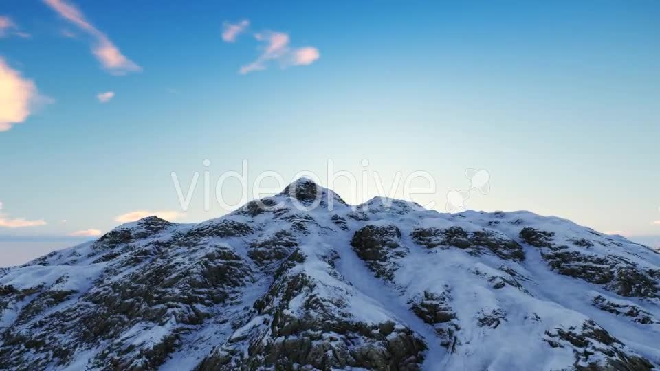 Flying on Snow Mountain Videohive 19111479 Motion Graphics Image 7