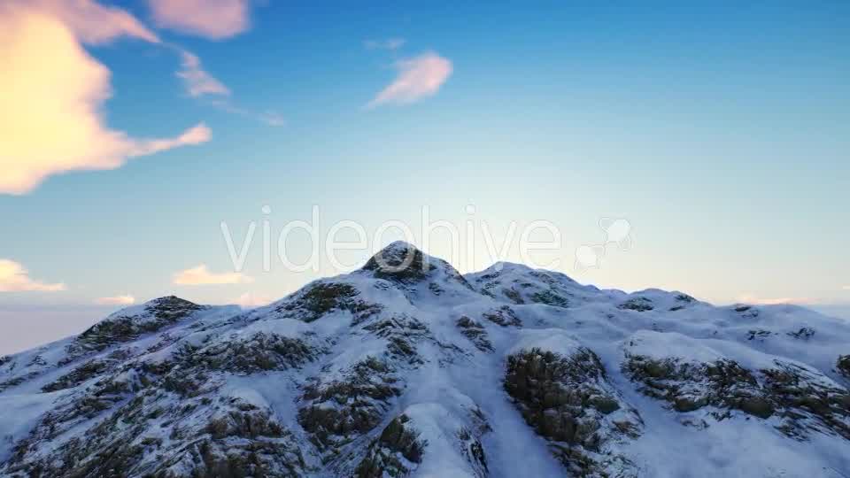 Flying on Snow Mountain Videohive 19111479 Motion Graphics Image 8