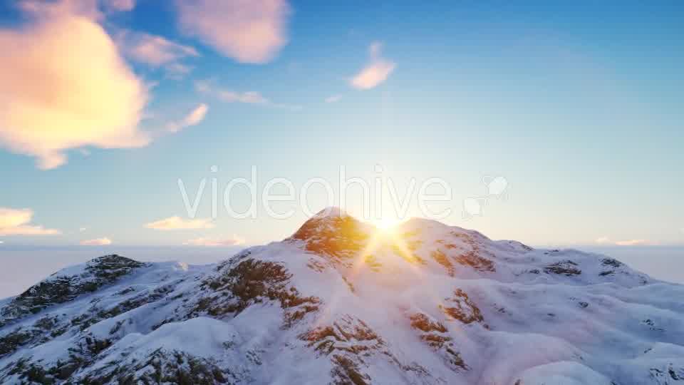 Flying on Snow Mountain Videohive 19111479 Motion Graphics Image 9