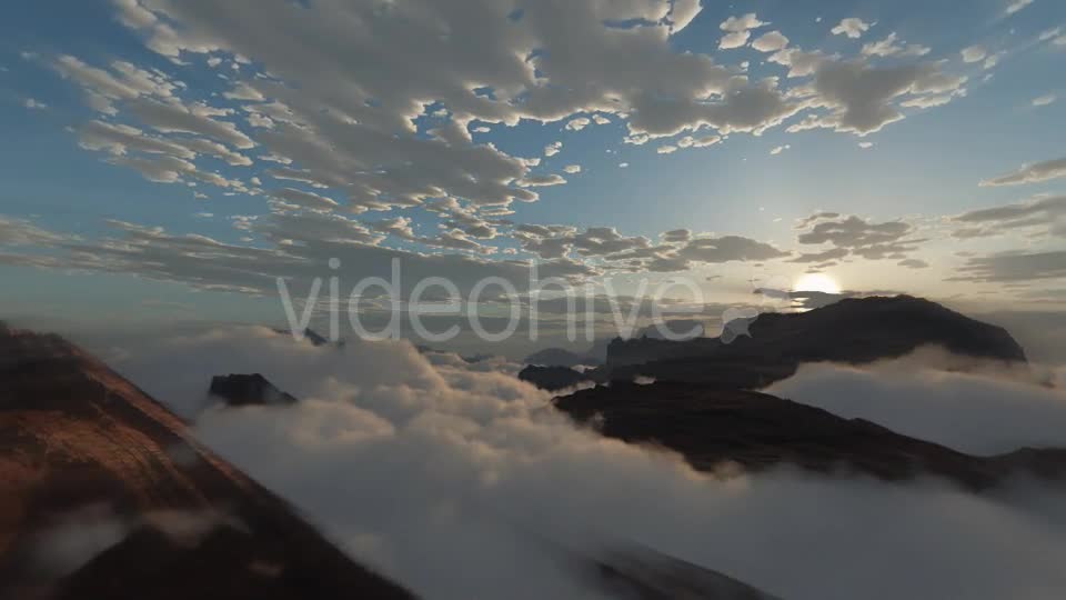 Flying Over Mountains Videohive 10829587 Motion Graphics Image 1