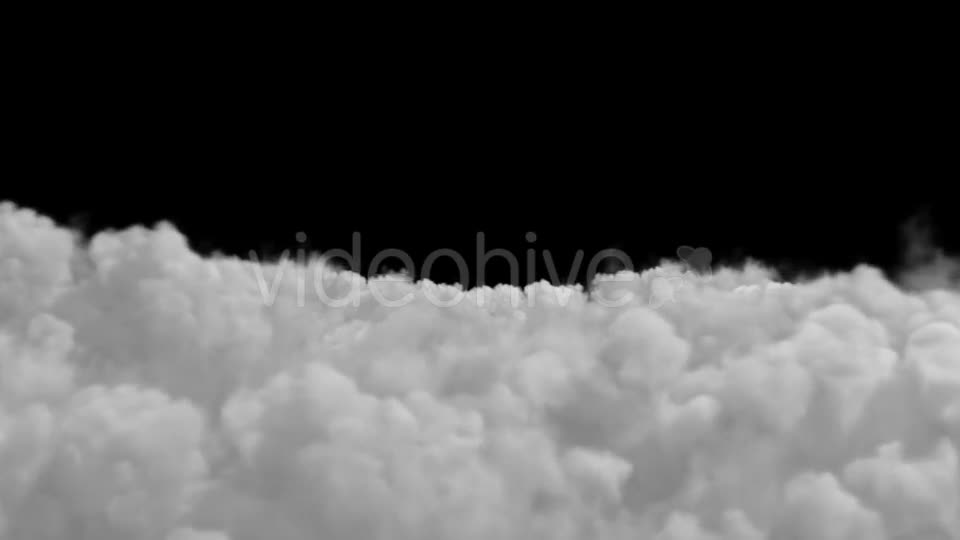 Flying Over The Clouds Alpha Channel Videohive 18431030 Motion Graphics Image 1