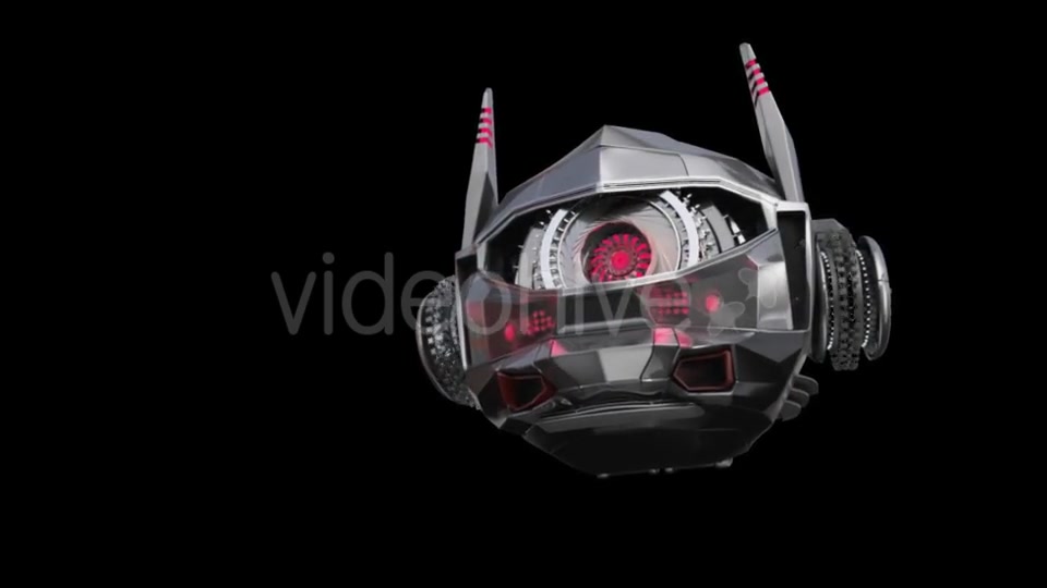 Flying Robot With Alpha Channel Videohive 18530877 Motion Graphics Image 3